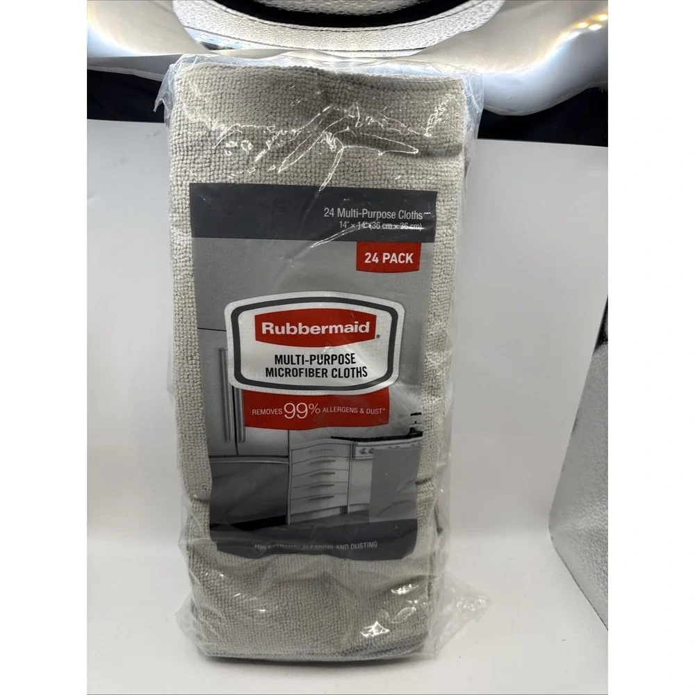 Rubbermaid‎ Microfiber Cloth Towels, 24 Pack, 14